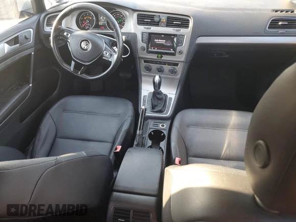 2015 Volkswagen Golf SportWagen TSI SE with VIN 3VWC17AU7FM507341, listed as a Copart auction lot 71239944 with 118,119 mi miles and Salvage Title. Bid and sale history available at carsss.com. Image 8.