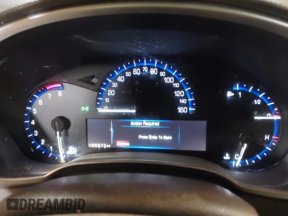 2015 Cadillac SRX Premium Collection with VIN 3GYFNGE34FS629506, listed as a IAAI auction lot 41380586 with 186,672 mi miles. Bid and sale history available at carsss.com. Image 7.