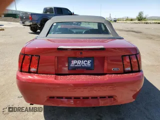 2003 Ford Mustang Deluxe с VIN 1FAFP44463F438457, выставлен на аукционе Copart как лот 57599045 с пробегом 41 349 миль миль и Списание • Salvage title. История ставок и продаж доступна на DreamBid. Изображение 6.