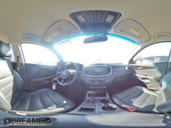 2016 Kia Sorento EX with VIN 5XYPH4A53GG049450, listed as a Copart auction lot 46242225 with 104,491 mi miles and Salvage Title. Bid and sale history available at DreamBid. Image 14.