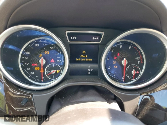 2017 Mercedes-Benz GLS 450 with VIN 4JGDF6EE1HA850745, listed as a Copart auction lot 53013644 with Not Provided miles and Salvage Title. Bid and sale history available at DreamBid. Image 9.