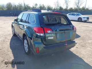 2011 Subaru Outback Premium with VIN 4S4BRCGC1B3364781, listed as a IAAI auction lot 40996235 with 180,216 mi miles and . Bid and sale history available at DreamBid. Image 3.