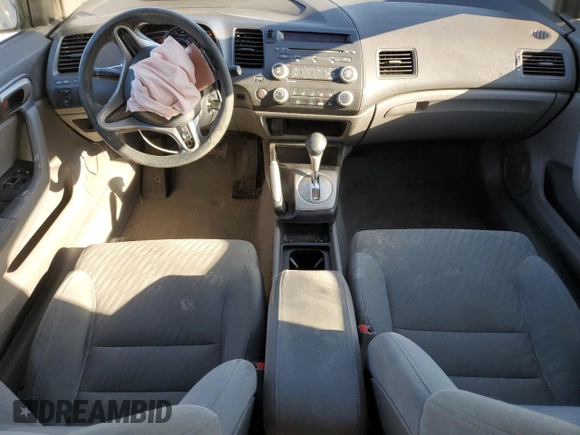 2010 Honda Civic Cpe LX with VIN 2HGFG1B67AH527237, listed as a Copart auction lot 71032914 with 184,842 mi miles and Salvage Title. Bid and sale history available at carsss.com. Image 8.