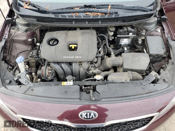 2017 Kia Forte LX with VIN 3KPFK4A72HE076975, listed as a Copart auction lot 47358255 with 178,136 mi miles and Clean Title. Bid and sale history available at carsss.com. Image 11.