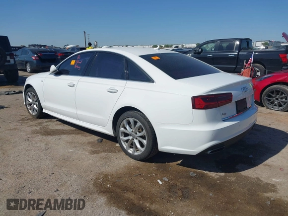 2018 Audi A6 Premium with VIN WAUC8AFC0JN098123, listed as a IAAI auction lot 41990057 with 1 mi miles. Bid and sale history available at carsss.com. Image 3.
