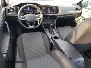 2024 Volkswagen Jetta S с VIN 3VW5M7BU5RM009948, выставлен на аукционе Copart как лот 45099755 с пробегом 9 813 миль миль и Списание • Salvage title. История ставок и продаж доступна на DreamBid. Изображение 8.