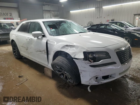 2013 Chrysler 300 with VIN 2C3CCABG0DH741369, listed as a Copart auction lot 50533435 with 122,324 mi miles and Salvage Title. Bid and sale history available at carsss.com. Image 4.