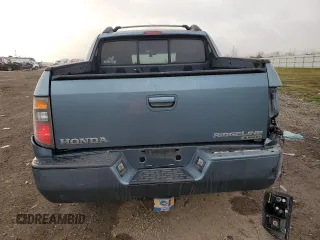 2006 Honda Ridgeline RTS with VIN 2HJYK16406H573624, listed as a Copart auction lot 44904365 with 211,688 mi miles and Salvage Title. Bid and sale history available at carsss.com. Image 6.
