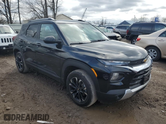 2022 Chevrolet TrailBlazer LT with VIN KL79MRSL5NB093730, listed as a Copart auction lot 52337644 with 22,458 mi miles and . Bid and sale history available at DreamBid. Image 4.