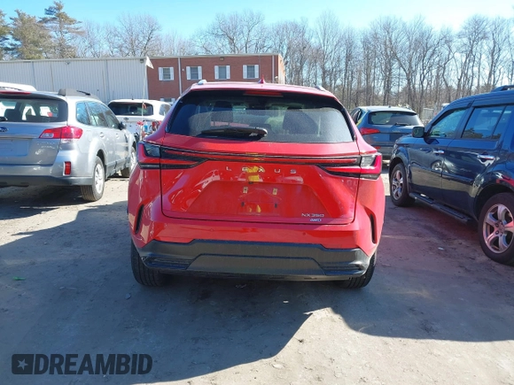 2023 Lexus NX with VIN 2T2GGCEZ3PC019754, listed as a IAAI auction lot 41682693 with 32,388 mi miles. Bid and sale history available at carsss.com. Image 16.