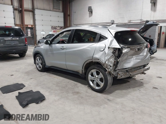 2016 Honda HR-V EX-L w/Navi with VIN 3CZRU6H7XGM711089, listed as a IAAI auction lot 41801419 with 68,983 mi miles. Bid and sale history available at carsss.com. Image 3.