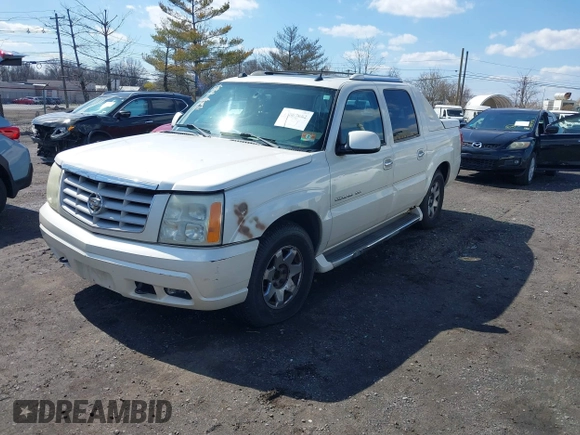 2004 Cadillac Escalade EXT z VIN 3GYEK62N24G294489, wystawiony jako IAAI lot #41887062 z przebiegiem 159 000 mil mil oraz . Historia ofert i sprzedaży dostępna na DreamBid. Obrazek 2.