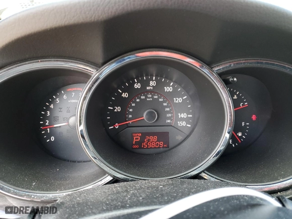 2011 Kia Sorento LX with VIN 5XYKT3A16BG182695, listed as a Copart auction lot 47973925 with 159,809 mi miles and Salvage Title. Bid and sale history available at carsss.com. Image 9.