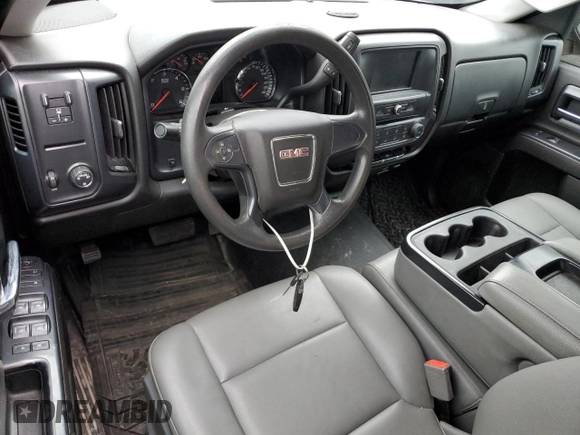 2018 GMC Sierra 1500 with VIN 3GTP1LEC4JG227480, listed as a Copart auction lot 75189554 with Not Provided miles and Salvage Title. Bid and sale history available at DreamBid. Image 8.
