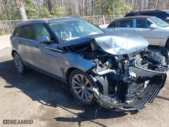 2018 Land Rover Range Rover Velar S with VIN SALYB2RV6JA742852, listed as a IAAI auction lot 41649400 with 56,259 mi miles. Bid and sale history available at carsss.com. Image 1.