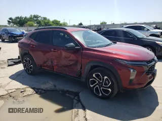 2024 Chevrolet Trax 2RS with VIN KL77LJE27RC183427, listed as a Copart auction lot 52388095 with 36,608 mi miles and Salvage Title. Bid and sale history available at DreamBid. Image 4.