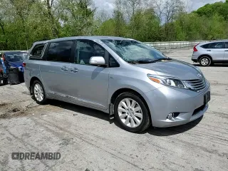 2016 Toyota Sienna Limited with VIN 5TDDK3DC0GS146147, listed as a Copart auction lot 55817445 with 141,174 mi miles and Salvage title. Bid and sale history available at DreamBid. Image 15.