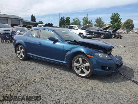 2007 Mazda RX-8 Touring z VIN JM1FE173170209145, wystawiony jako Copart lot #67613734 z przebiegiem 100 896 mil mil oraz Szkoda całkowita • Salvage title. Historia ofert i sprzedaży dostępna na DreamBid. Obrazek 4.