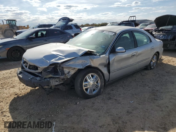 2002 Mercury Sable LS Premium with VIN 1MEFM55SX2A618363, listed as a Copart auction lot 84766174 with 179,585 mi miles and Salvage Title. Bid and sale history available at DreamBid. Image 1.