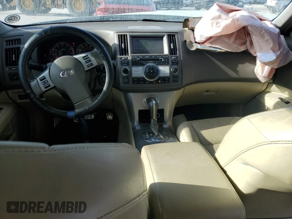 2006 Infiniti FX35 with VIN JNRAS08U96X106548, listed as a Copart auction lot 41825705 with 133,527 mi miles and Salvage Title. Bid and sale history available at carsss.com. Image 8.