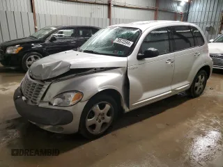 2002 Chrysler PT Cruiser Limited with VIN 3C8FY68B22T220823, listed as a Copart auction lot 78572594 with 41,814 mi miles and Salvage Title. Bid and sale history available at carsss.com. Image 1.