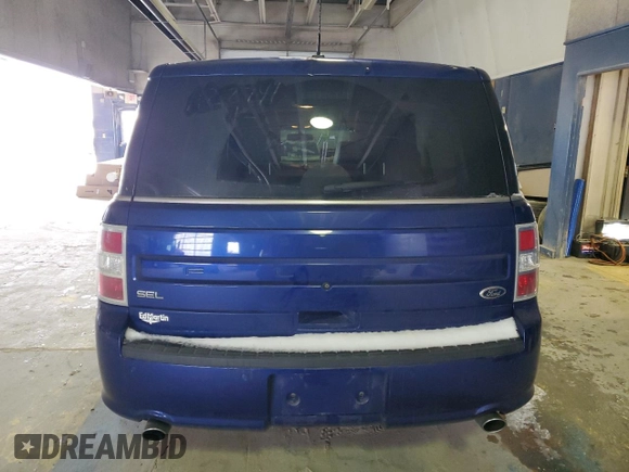 2015 Ford Flex SEL with VIN 2FMGK5C84FBA22741, listed as a Copart auction lot 41515835 with 85,460 mi miles and Salvage Title. Bid and sale history available at carsss.com. Image 6.