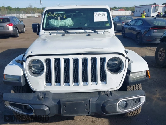 2018 Jeep Wrangler Unlimited Sahara z VIN 1C4HJXEG9JW227829, wystawiony jako IAAI lot #42099356 z przebiegiem 130 259 mil mil oraz . Historia ofert i sprzedaży dostępna na DreamBid. Obrazek 12.