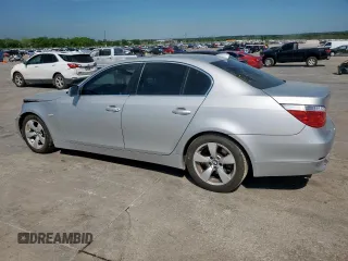 2005 BMW 5 Series 530i z VIN WBANA73555CR60758, wystawiony jako Copart lot #53466525 z przebiegiem 188 703 mil mil oraz Szkoda całkowita • Salvage title. Historia ofert i sprzedaży dostępna na DreamBid. Obrazek 2.