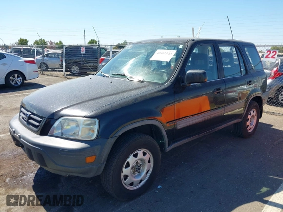 1998 Honda CR-V LX with VIN JHLRD2843WC010014, listed as a IAAI auction lot 40407543 with 103,458 mi miles. Bid and sale history available at carsss.com. Image 2.