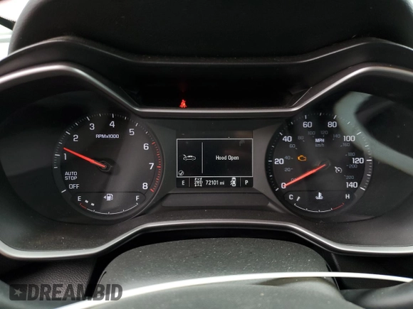 2021 Chevrolet TrailBlazer LS with VIN KL79MNSL5MB053560, listed as a Copart auction lot 51817485 with 72,101 mi miles and Salvage Title. Bid and sale history available at carsss.com. Image 9.