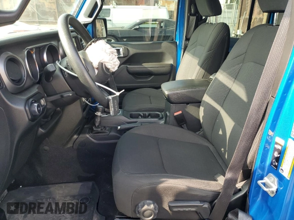 2023 Jeep Wrangler Sport Altitude with VIN 1C4HJXDN6PW541088, listed as a Copart auction lot 82178424 with 30,675 mi miles and Salvage Title. Bid and sale history available at DreamBid. Image 7.