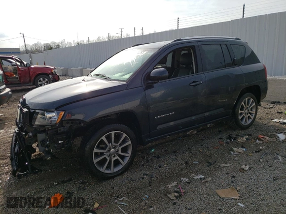 2016 Jeep Compass High Altitude Edition with VIN 1C4NJDEBXGD544836, listed as a Copart auction lot 47155353 with 63,619 mi miles. Bid and sale history available at carsss.com. Image 1.