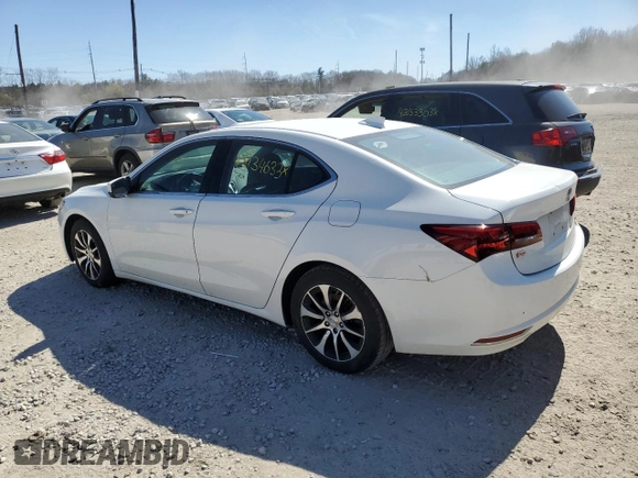 2015 Acura TLX with VIN 19UUB1F38FA010265, listed as a Copart auction lot 48134633 with 87,299 mi miles. Bid and sale history available at carsss.com. Image 2.