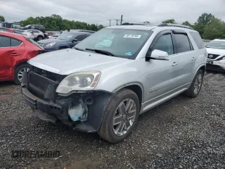 2012 GMC Acadia Denali z VIN 1GKKVTED2CJ187638, wystawiony jako Copart lot #58170765 z przebiegiem 126 425 mil mil oraz Szkoda całkowita • Salvage title. Historia ofert i sprzedaży dostępna na DreamBid. Obrazek 1.