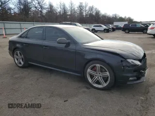 2016 Audi S4 Premium Plus with VIN WAUBGAFL3GA001706, listed as a Copart auction lot 87607535 with 125,466 mi miles and Salvage Title. Bid and sale history available at carsss.com. Image 4.