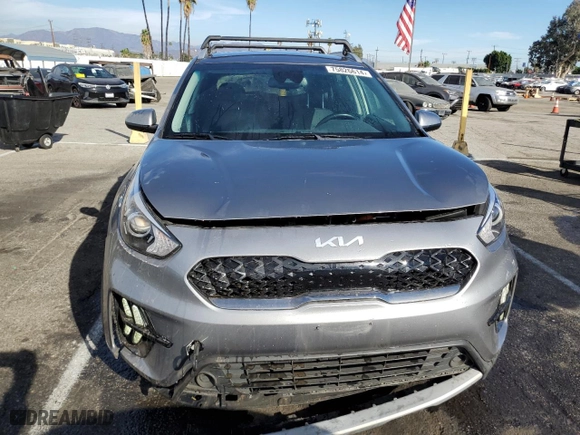 2022 Kia Niro Plug-In Hybrid LXS with VIN KNDCM3LD8N5546105, listed as a Copart auction lot 75826614 with 60,814 mi miles and Salvage Title. Bid and sale history available at carsss.com. Image 5.