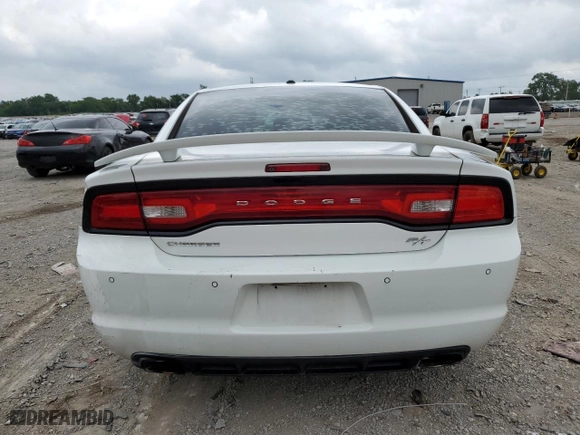 2011 Dodge Charger RT with VIN 2B3CL5CT8BH572022, listed as a Copart auction lot 53418224 with 178,438 mi miles and Salvage Title. Bid and sale history available at carsss.com. Image 6.