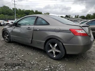2006 Honda Civic Cpe LX with VIN 2HGFG12666H529570, listed as a Copart auction lot 63172594 with 220,481 mi miles and Salvage Title. Bid and sale history available at carsss.com. Image 2.
