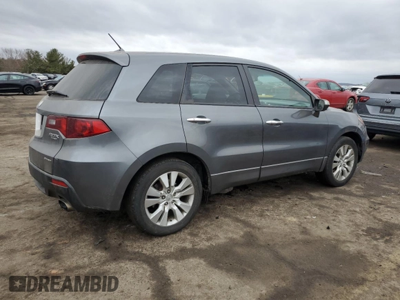 2010 Acura RDX with VIN 5J8TB1H23AA007671, listed as a Copart auction lot 47977105 with 191,215 mi miles and Salvage Title. Bid and sale history available at carsss.com. Image 3.