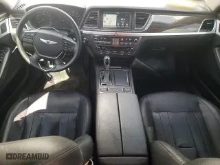 2016 Hyundai Genesis 3.8L with VIN KMHGN4JE1GU143877, listed as a Copart auction lot 44812975 with 107,608 mi miles and Salvage Title. Bid and sale history available at carsss.com. Image 8.