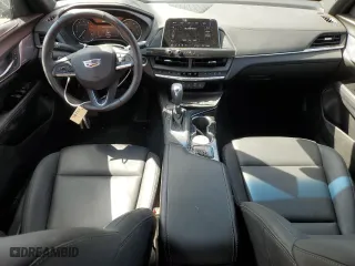2023 Cadillac CT4 Luxury with VIN 1G6DK5RK4P0107157, listed as a Copart auction lot 71153704 with 12,336 mi miles and Salvage Title. Bid and sale history available at carsss.com. Image 8.
