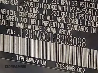 2014 Subaru Crosstrek Limited с VIN JF2GPAGC1E8203098, выставлен на аукционе IAAI как лот 41694329 с пробегом Не указан миль и . История ставок и продаж доступна на DreamBid. Изображение 9.