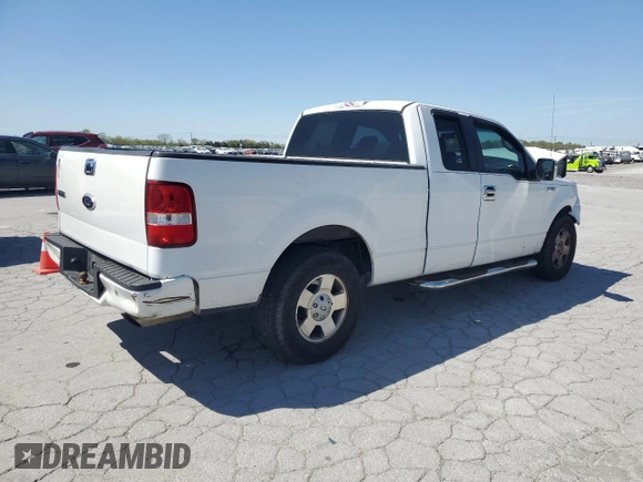 2007 Ford F-150 STX with VIN 1FTRX12W07FB65483, listed as a Copart auction lot 53343795 with 211,803 mi miles and Salvage Title. Bid and sale history available at DreamBid. Image 3.