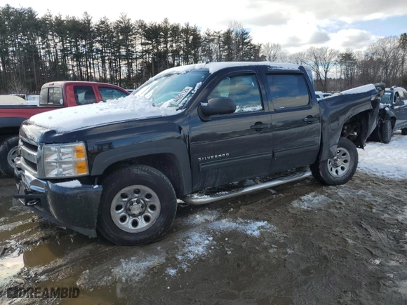 2011 Chevrolet Silverado 1500 LS with VIN 3GCPKREA3BG226577, listed as a Copart auction lot 44201125 with 156,292 mi miles and Clean Title. Bid and sale history available at carsss.com. Image 1.