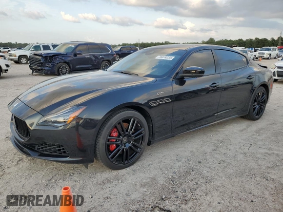 2022 Maserati Quattroporte GT z VIN ZAM56XPAXN1391103, wystawiony jako Copart lot #78474234 z przebiegiem Nie podano mil oraz Nie do naprawy • Non repairable. Historia ofert i sprzedaży dostępna na DreamBid. Obrazek 1.