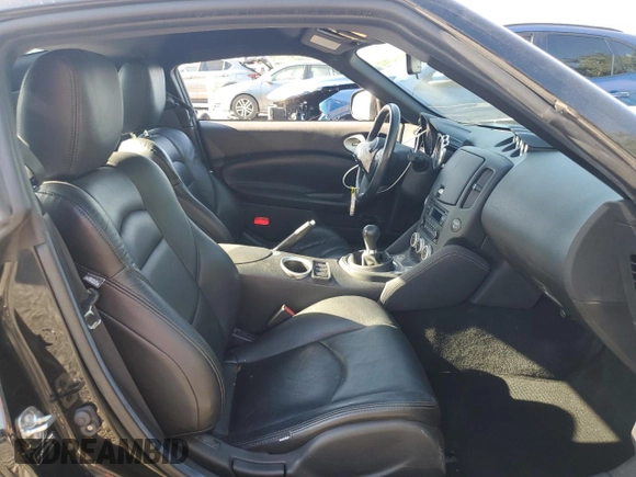 2015 Nissan 370Z Sport with VIN JN1AZ4EH1FM442273, listed as a Copart auction lot 53777595 with 33,248 mi miles and Salvage Title. Bid and sale history available at carsss.com. Image 10.
