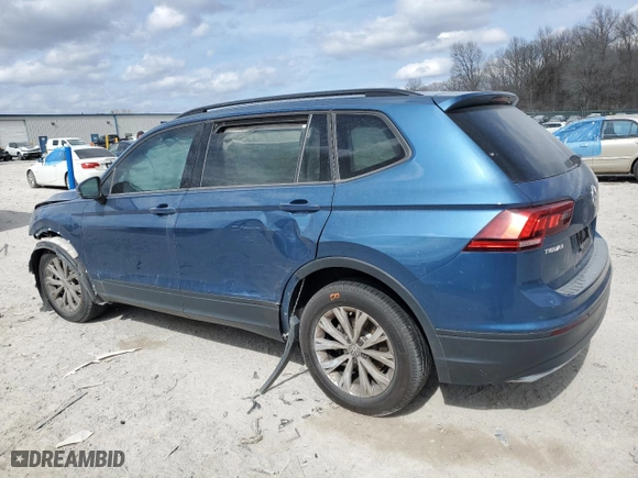 2019 Volkswagen Tiguan S with VIN 3VV1B7AX9KM194032, listed as a Copart auction lot 47832265 with 50,035 mi miles and Salvage Title. Bid and sale history available at carsss.com. Image 2.