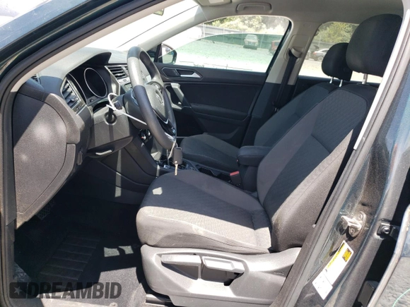 2018 Volkswagen Tiguan S with VIN 3VV0B7AX4JM042248, listed as a Copart auction lot 65202625 with 102,021 mi miles and Salvage title. Bid and sale history available at DreamBid. Image 7.