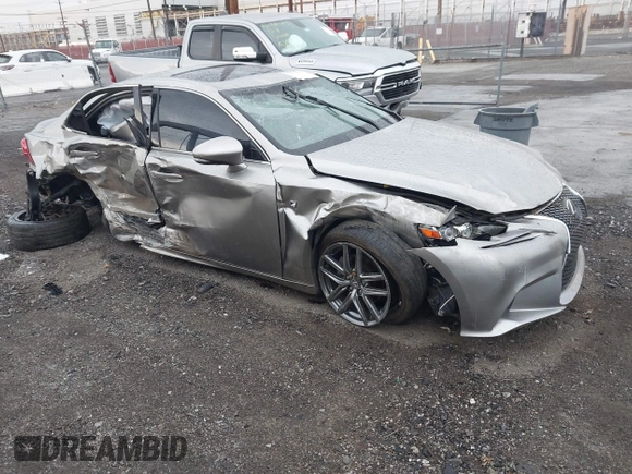 2015 Lexus IS 250 with VIN JTHBF1D26F5064322, listed as a IAAI auction lot 42421491 with 112,816 mi miles and . Bid and sale history available at DreamBid. Image 1.