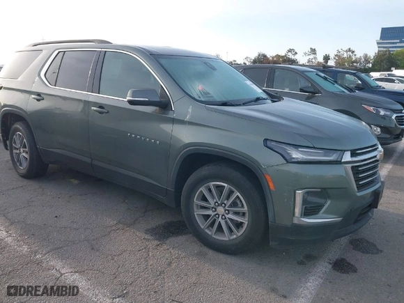 2022 Chevrolet Traverse LT Cloth with VIN 1GNEVGKWXNJ125081, listed as a IAAI auction lot 41920838 with 45,481 mi miles. Bid and sale history available at carsss.com. Image 1.